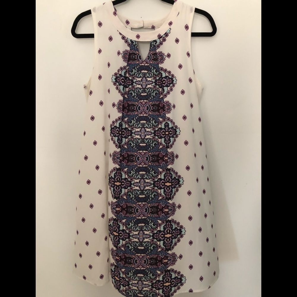 High neck dress